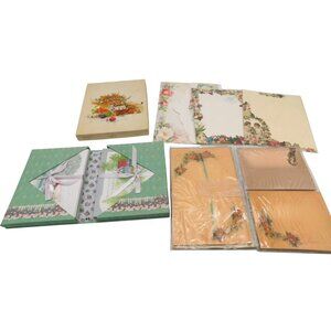 Lot of Vintage Victorian Inspired Stationery Sets Hallmark Victorian Greetings